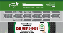 Desktop Screenshot of ferramentasef.com.br